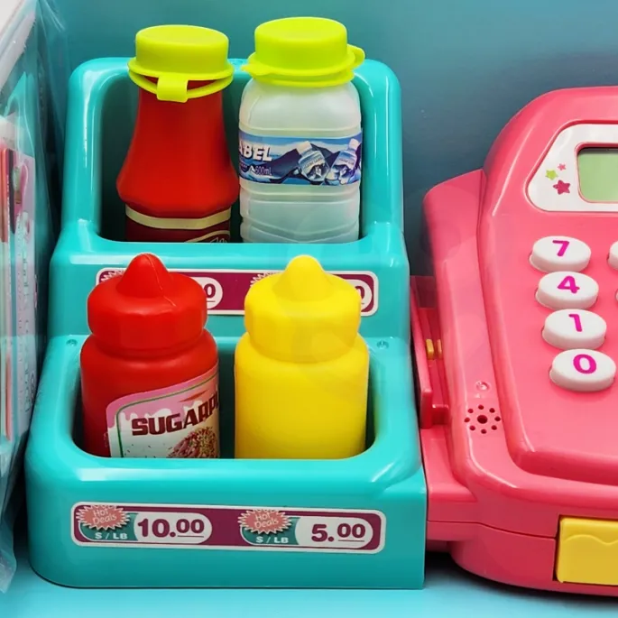 Zabawka edukacyjna - kasa sklepowa dla dzieci od 3 roku życia