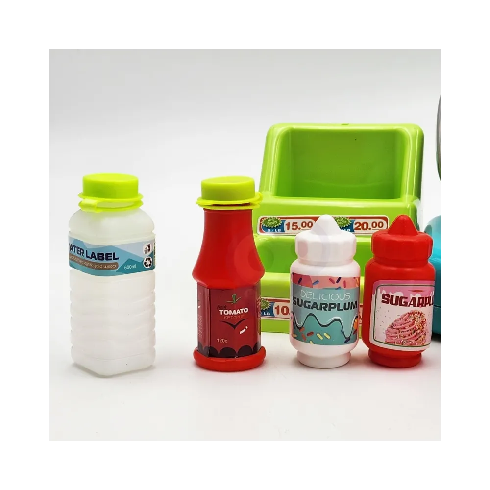 WOOPIE Kasa Sklepowa z Półką DINO Niebieski