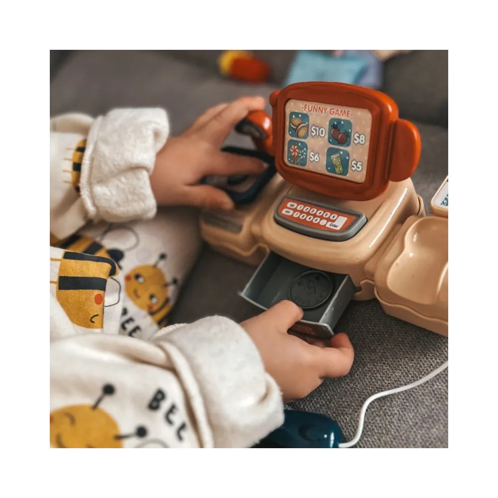 WOOPIE Sklep Supermarket Kasa Fiskalna 42 el.