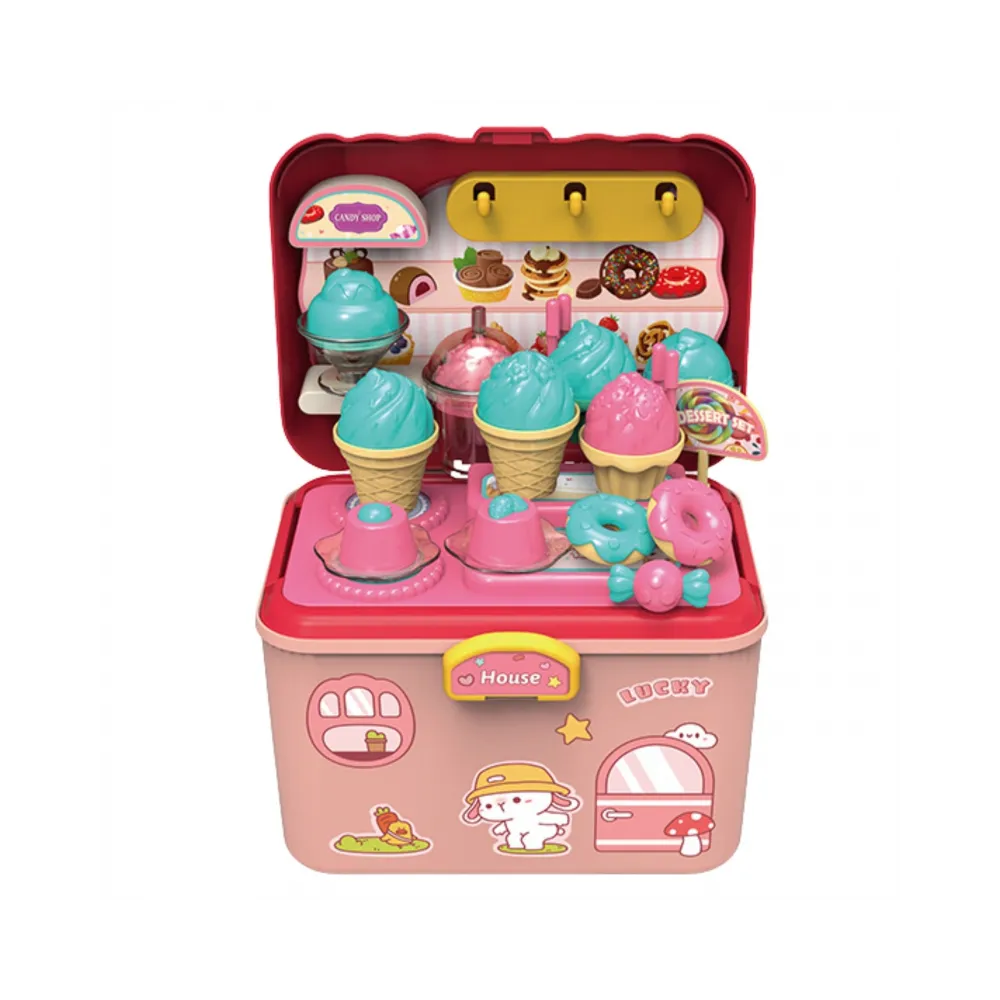 WOOPIE Lodziarnia 2w1 Walizka 16 el.