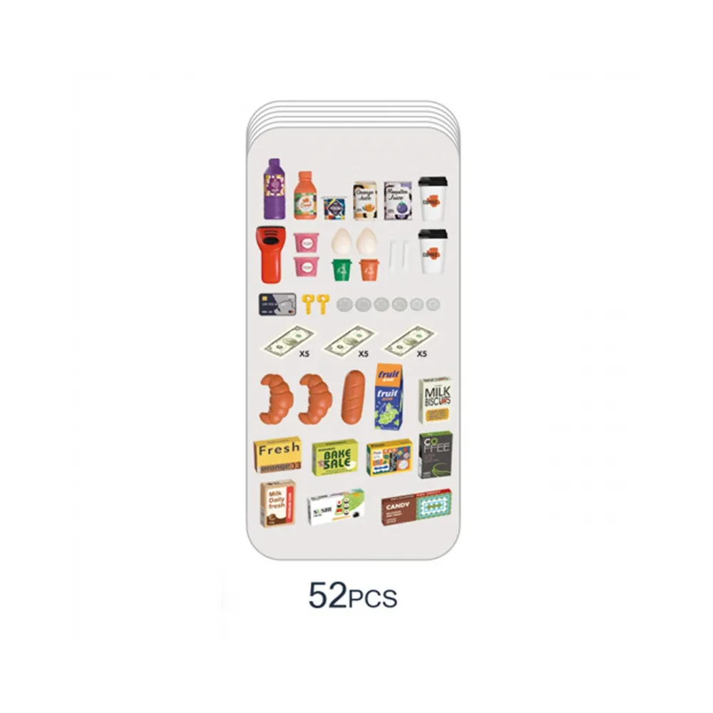 WOOPIE Interaktywny Super Market dla Dzieci Akcesoria