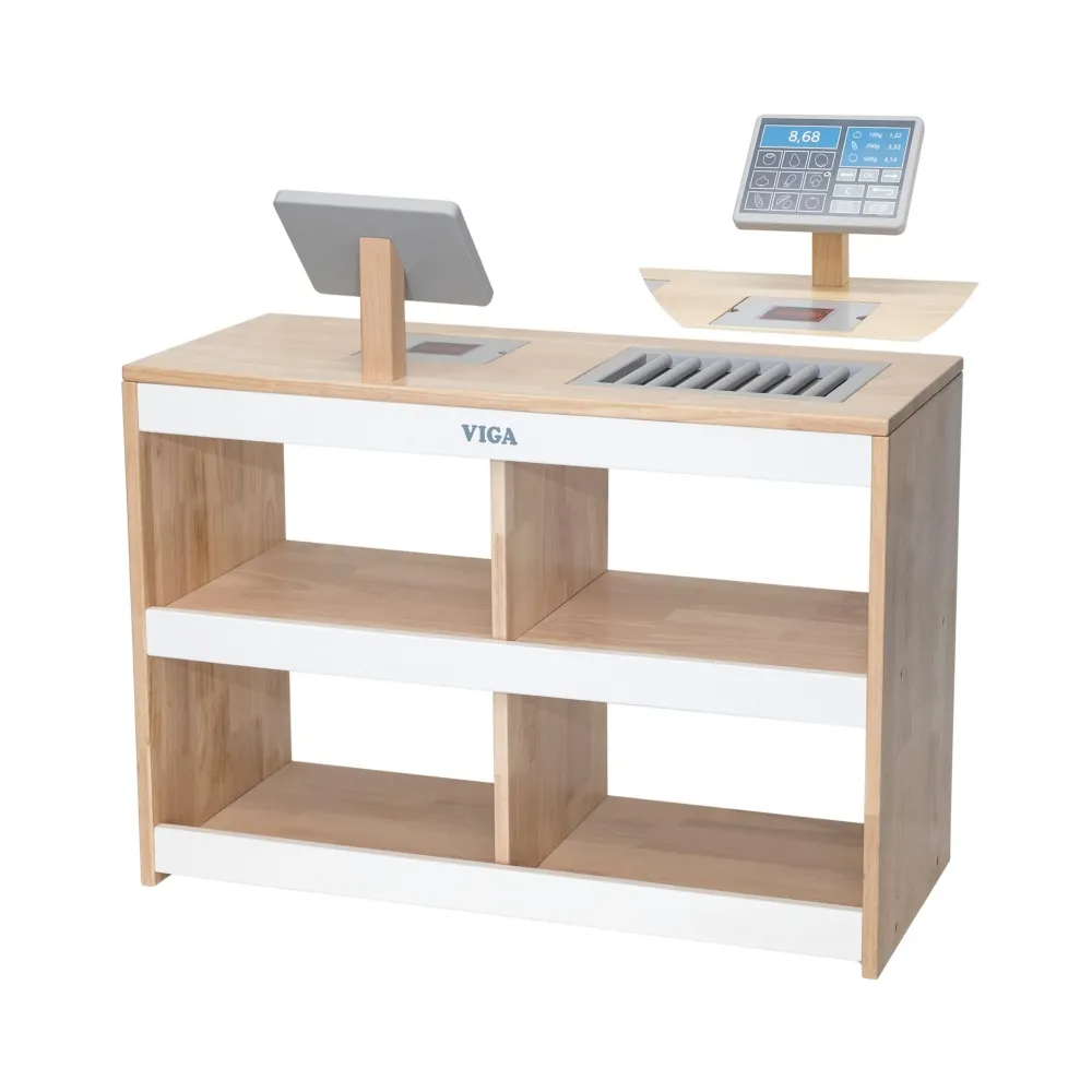 VIGA Drewniana Kasa Sklepowa