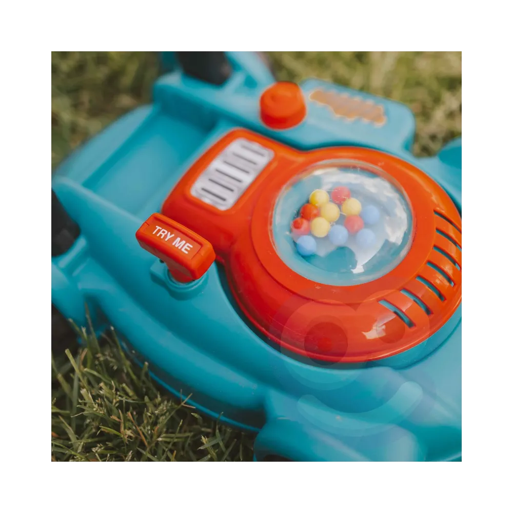 WOOPIE Kosiarka dla Dzieci Dźwięk + Zestaw Kask Kanister