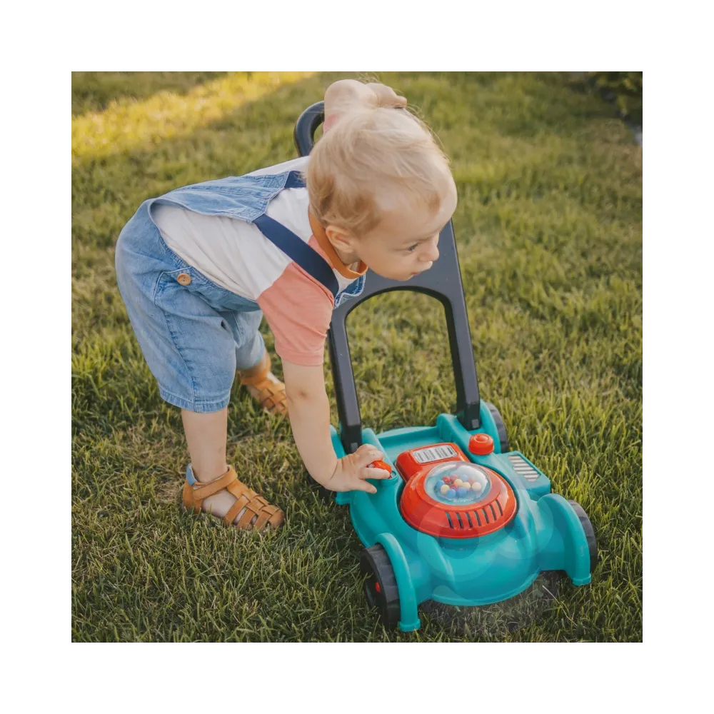 WOOPIE Kosiarka dla Dzieci Dźwięk + Zestaw Kask Kanister