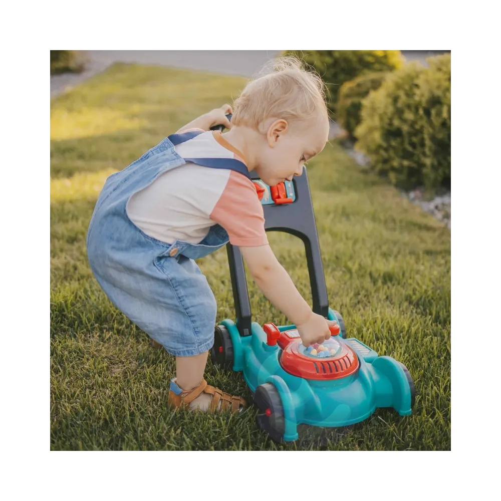 WOOPIE Kosiarka dla Dzieci Dźwięk + Zestaw Kask Kanister