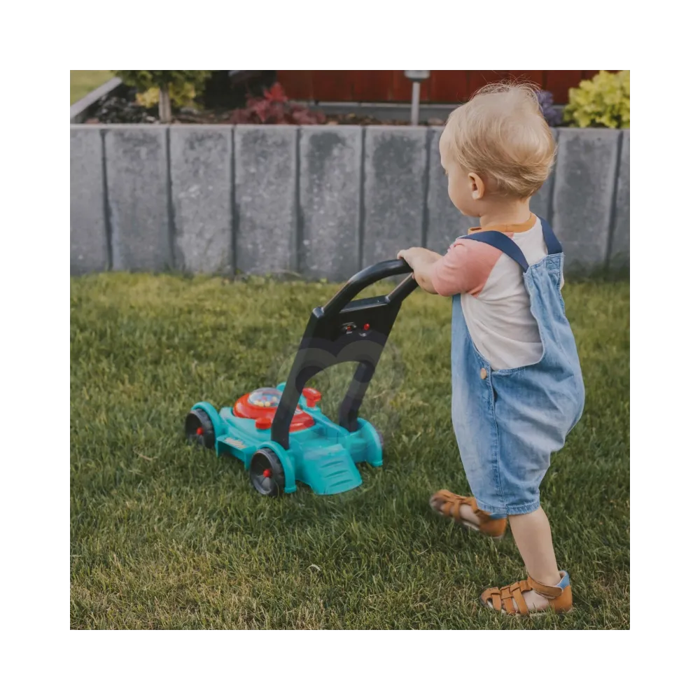 WOOPIE Kosiarka dla Dzieci Dźwięk + Zestaw Kask Kanister