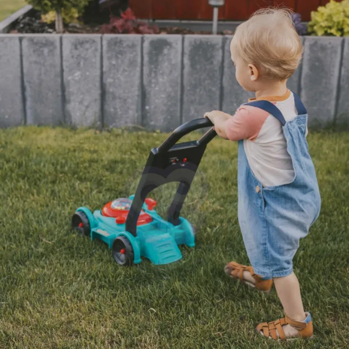 Kosiarka Woopie z kolorowymi elementami i dźwiękiem