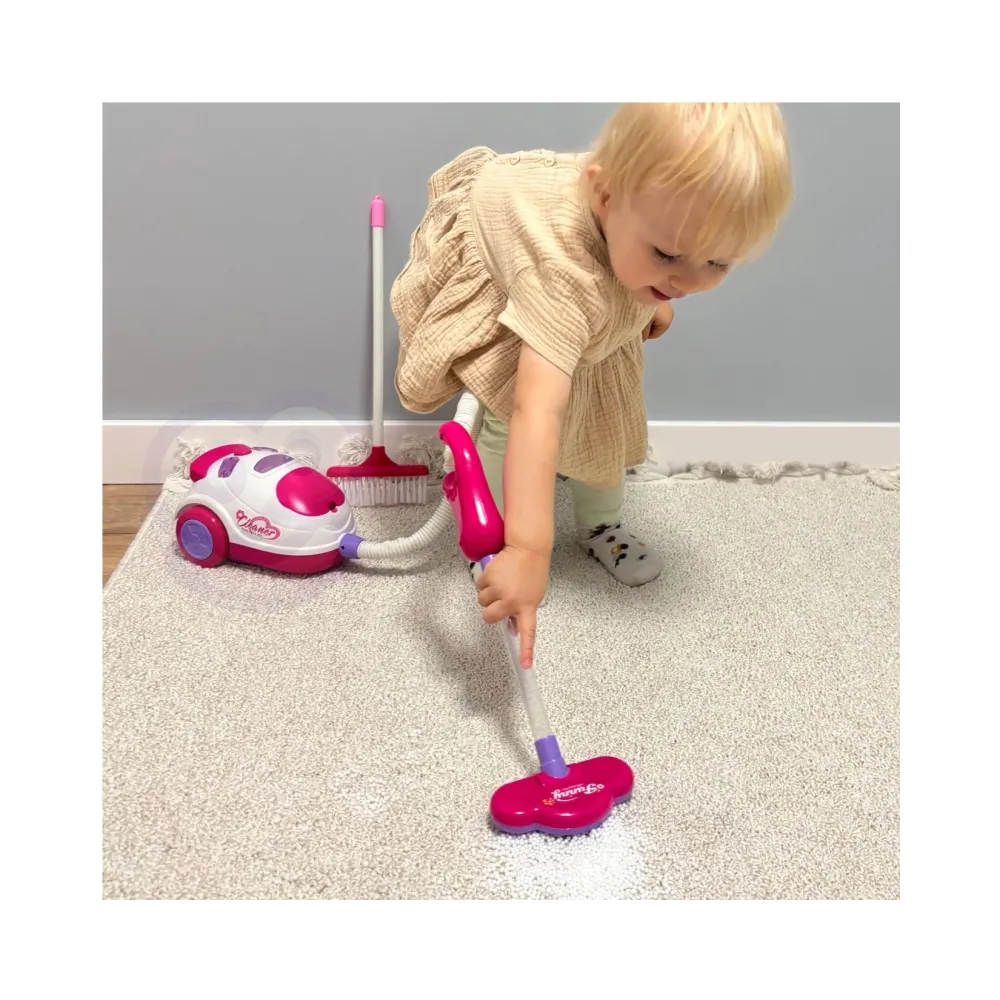 WOOPIE Zestaw Sprzątający Odkurzacz Funkcja Ssania + 6 Akc.