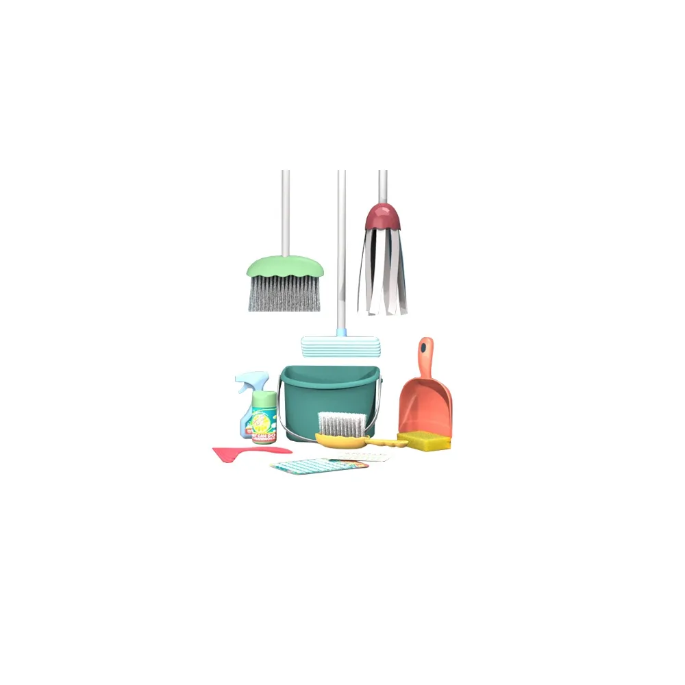 Realistyczne narzędzia do sprzątania