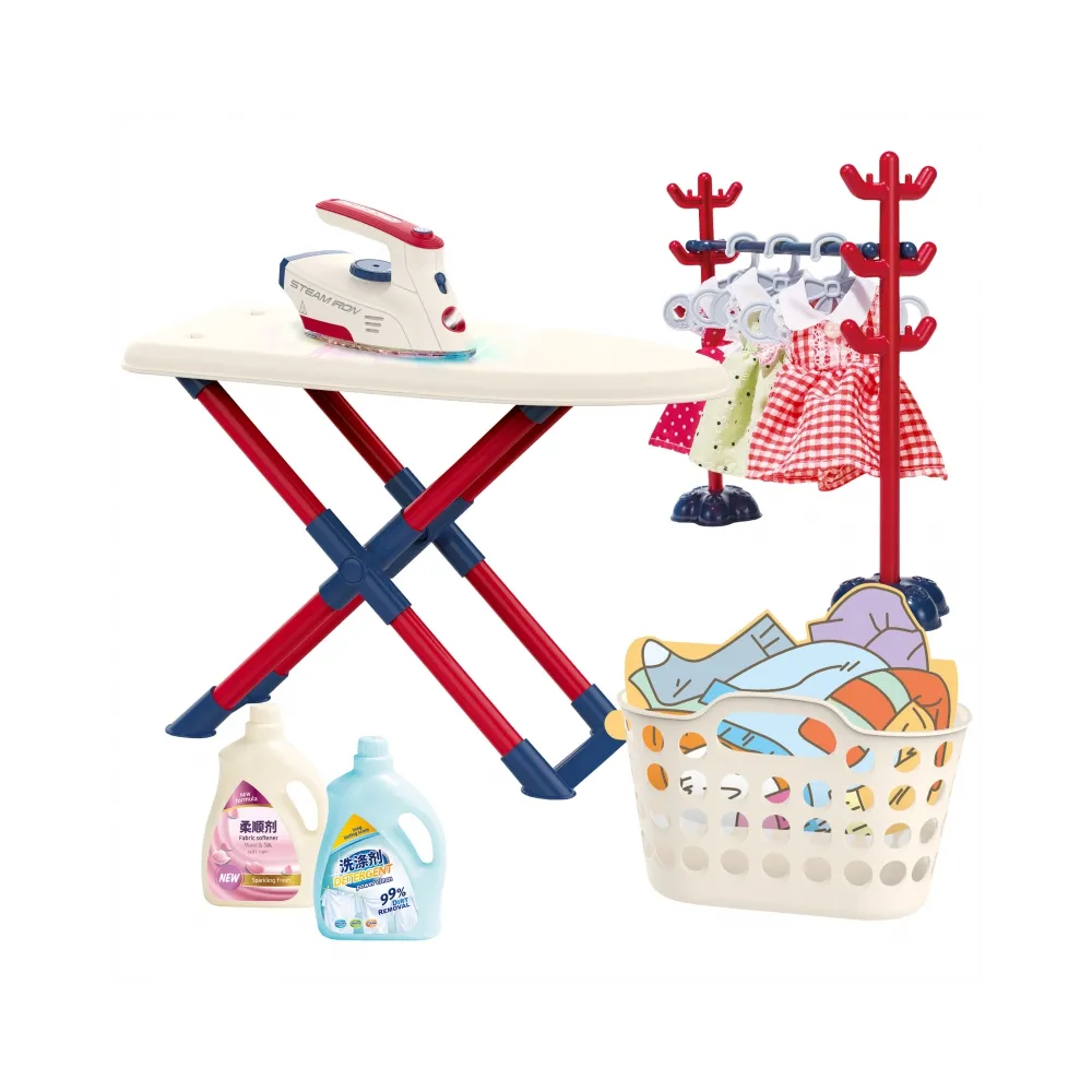 Zestaw do prasowania z żelazkiem i akcesoriami