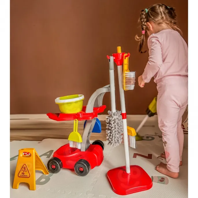 29-elementowy zestaw sprzątający dla maluchów