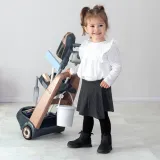 SMOBY Rowenta Wózek do Sprzątania z Odkurzaczem