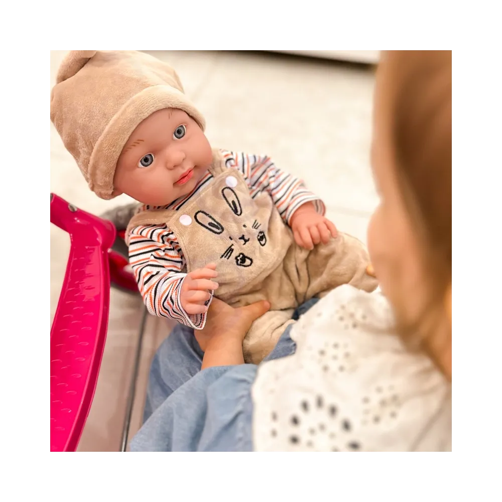 WOOPIE ROYAL Lalka Bobas w Ubranku Króliczek 46 cm