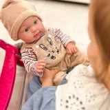 WOOPIE ROYAL Lalka Bobas w Ubranku Króliczek 46 cm