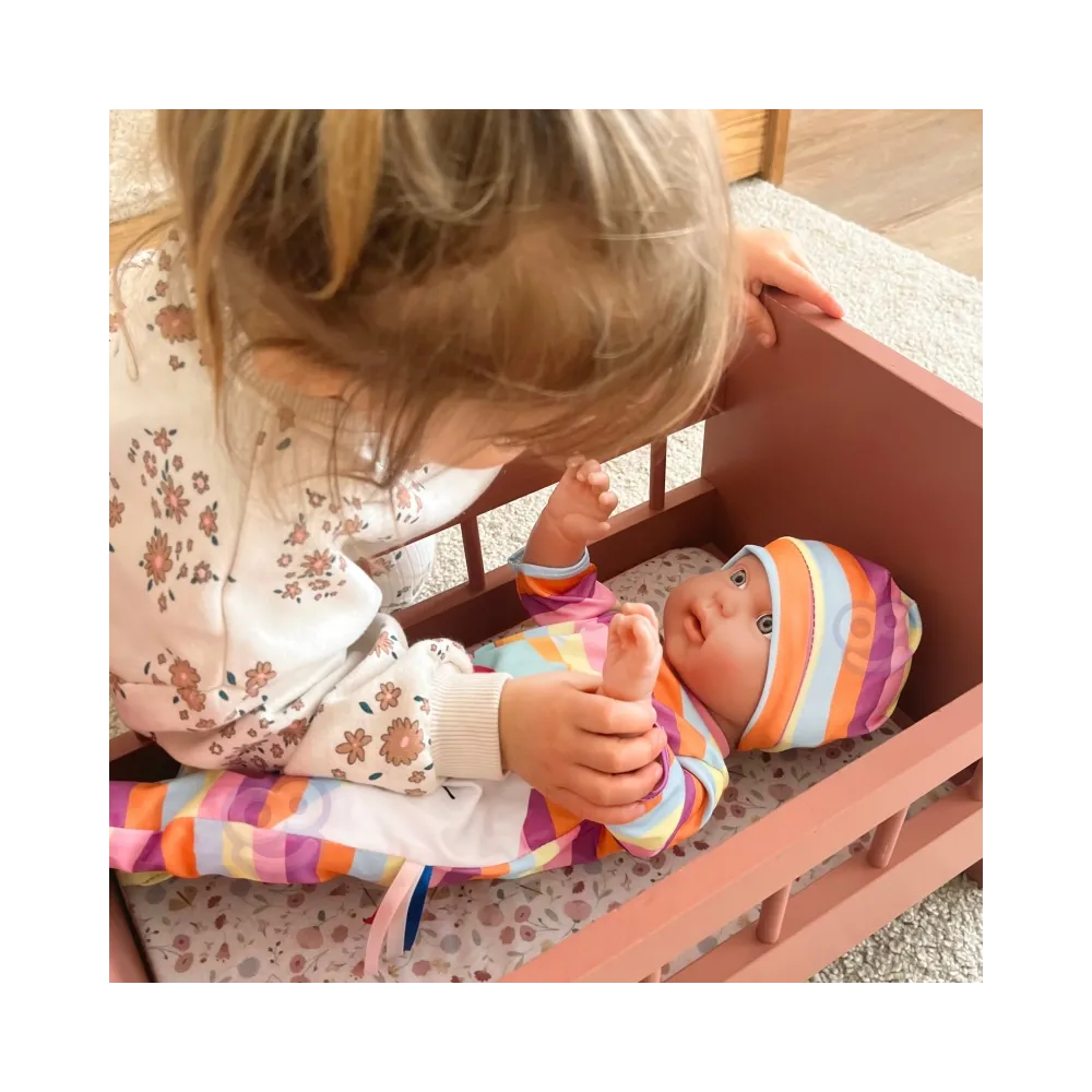 WOOPIE ROYAL Ubranko dla Lalki Zestaw Pajacyk Body Jednorożec Czapeczka 43-46 cm