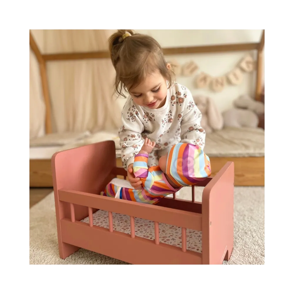 WOOPIE ROYAL Ubranko dla Lalki Zestaw Pajacyk Body Jednorożec Czapeczka 43-46 cm