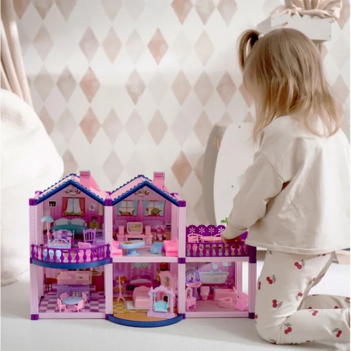 Zestaw mebli dla lalek w domku WOOPIE.