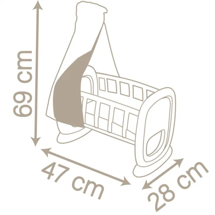Idealne akcesorium do zabawy z lalkami, rozwijające empatię.