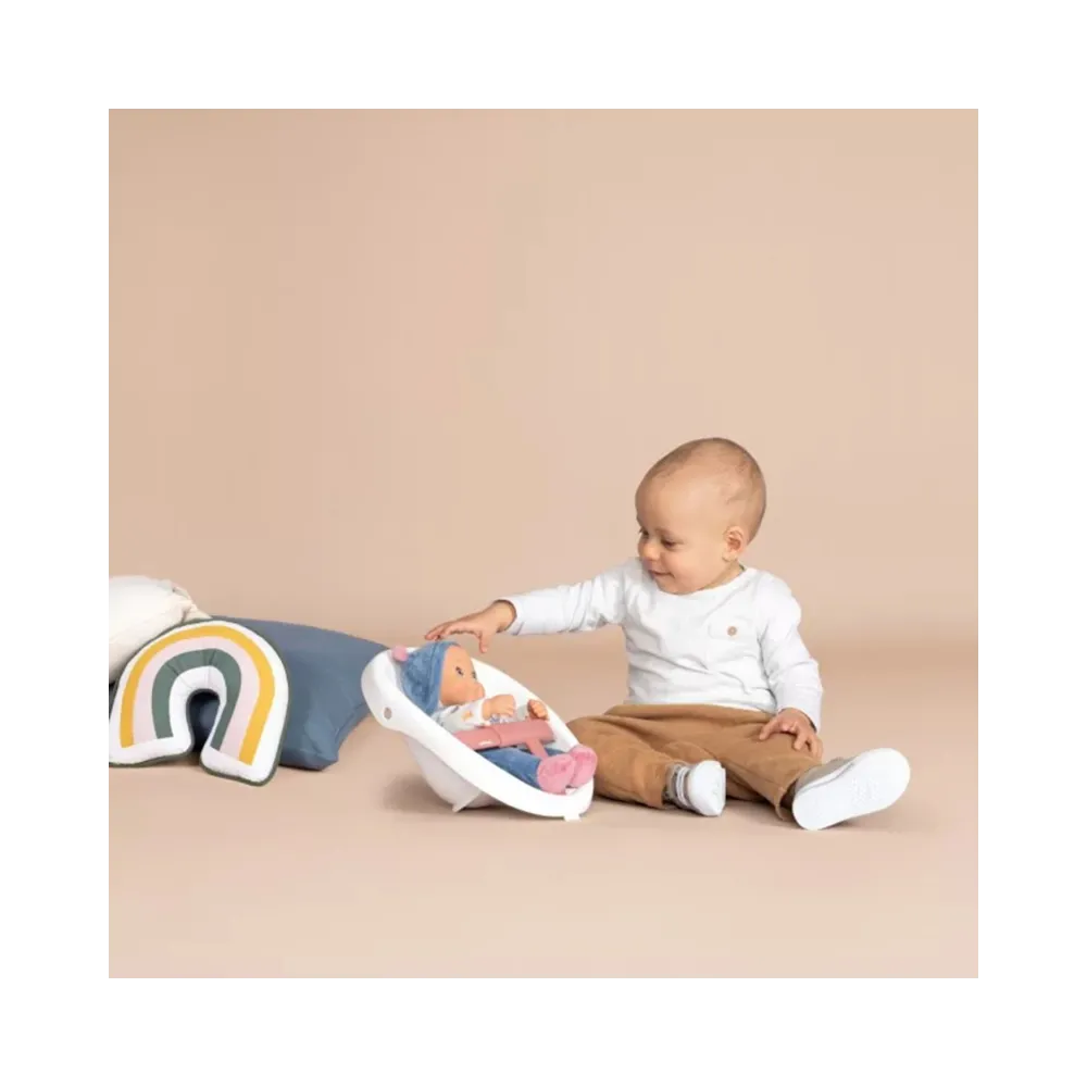 SMOBY Little Chodzik Pchacz 3w1 Wózek dla Dzieci + Lalka Bobas