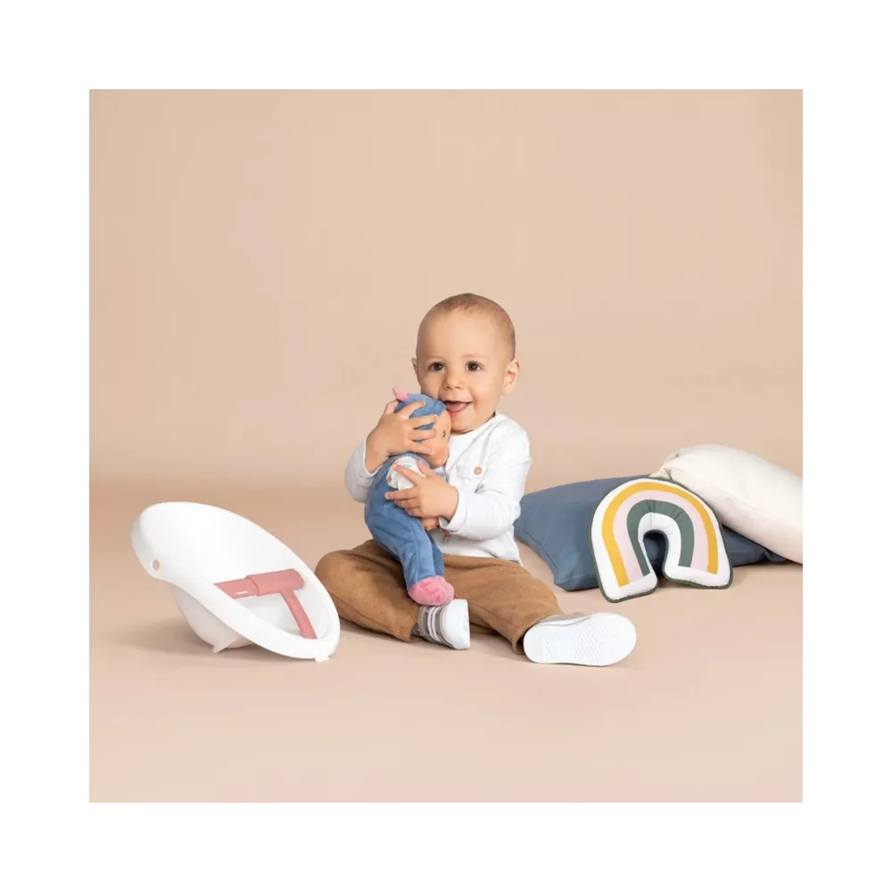 SMOBY Little Chodzik Pchacz 3w1 Wózek dla Dzieci + Lalka Bobas