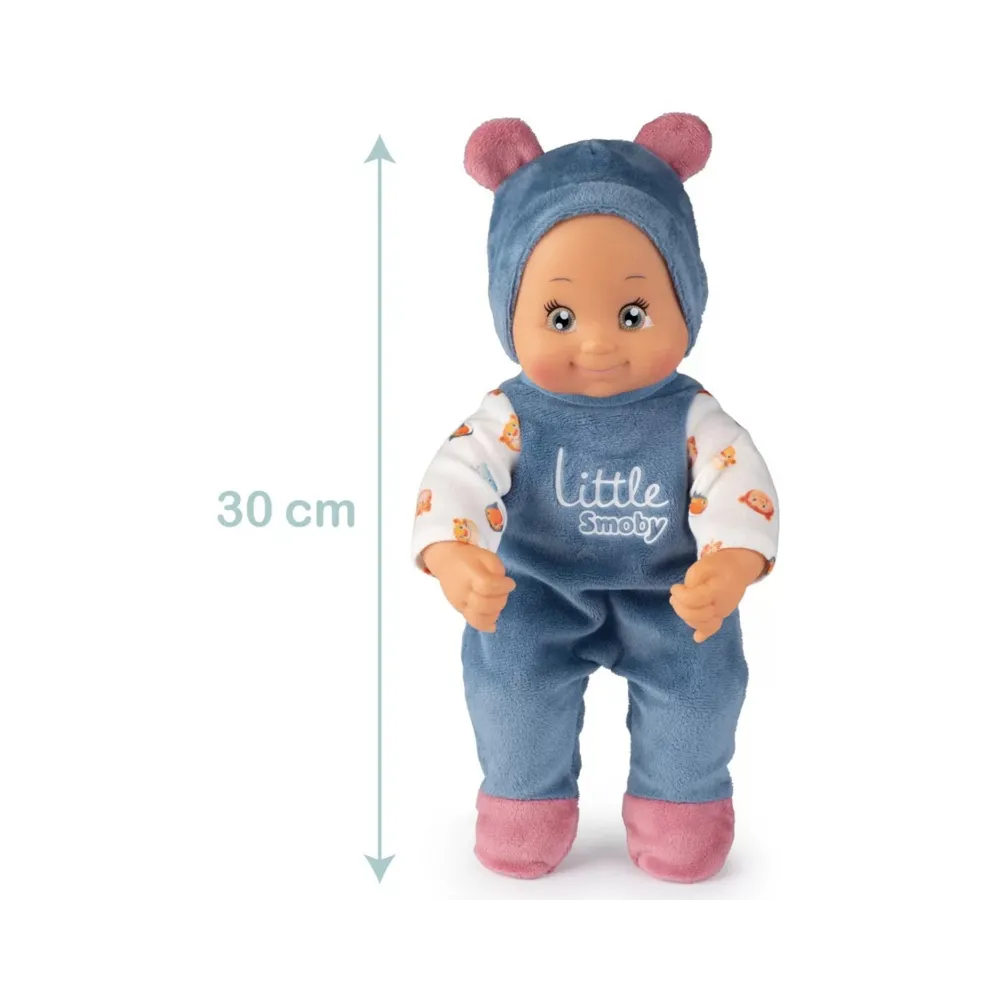 SMOBY Little Chodzik Pchacz 3w1 Wózek dla Dzieci + Lalka Bobas