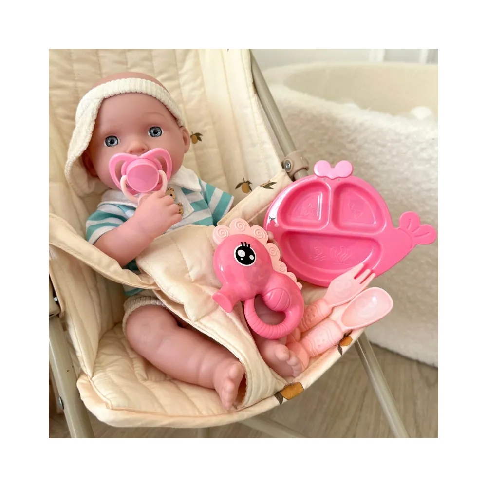 WOOPIE ROYAL Zestaw Opiekunka Lalka Bobas z Akcesoriami