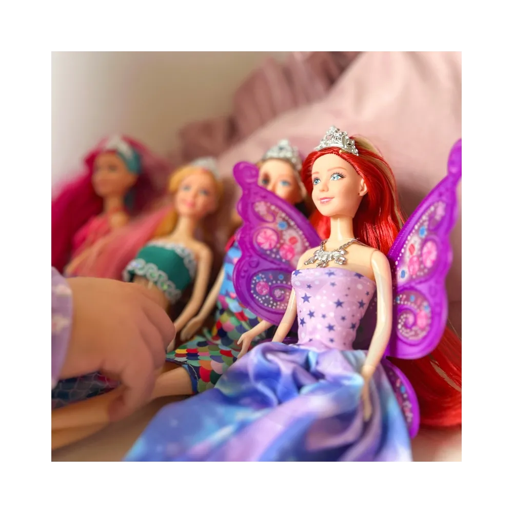 WOOPIE Zestaw 4 Magicznych Księżniczek - Box Lalek 4w1 z Akcesoriami