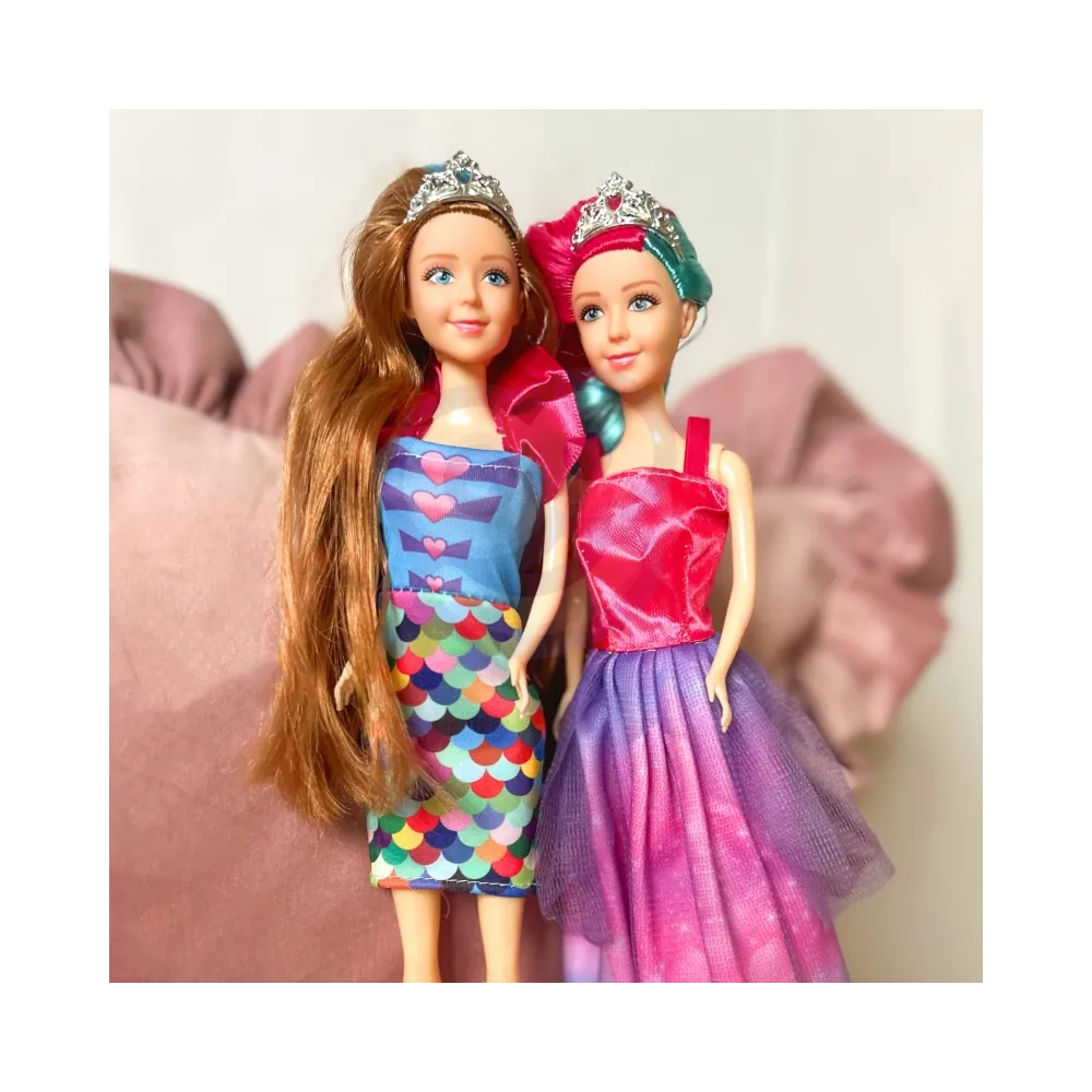 WOOPIE Zestaw 4 Magicznych Księżniczek - Box Lalek 4w1 z Akcesoriami