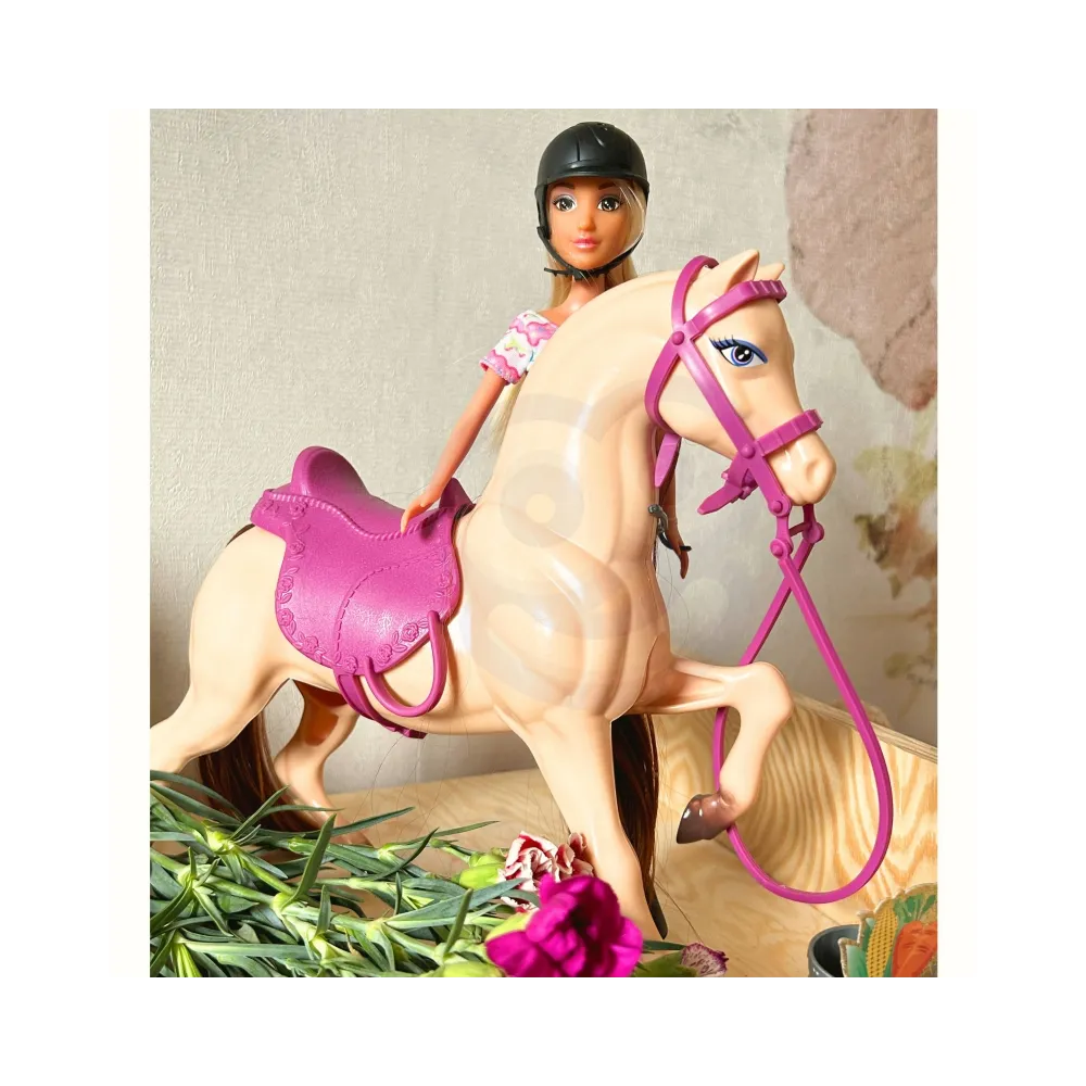 WOOPIE ROYAL Zestaw Urocza Lalka z Koniem + Akcesoria