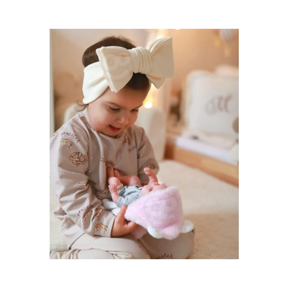 WOOPIE ROYAL Pierwsza Lalka Bobas z Kocykiem Króliczkiem 23 cm