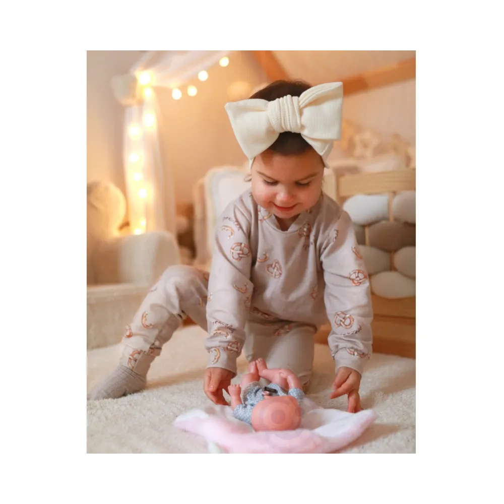 WOOPIE ROYAL Pierwsza Lalka Bobas z Kocykiem Króliczkiem 23 cm