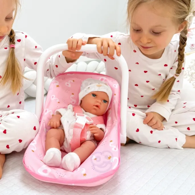 Różowe nosidełko dla lalki