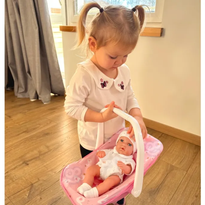 Zestaw z lalką dla małych dziewczynek