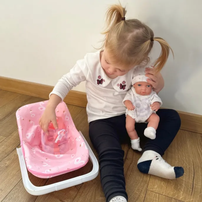 Miękka lalka do zabawy w podróży