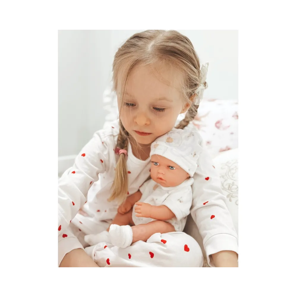 WOOPIE ROYAL Zestaw Lalka Bobas 30,5 cm + Nosidełko Różowe