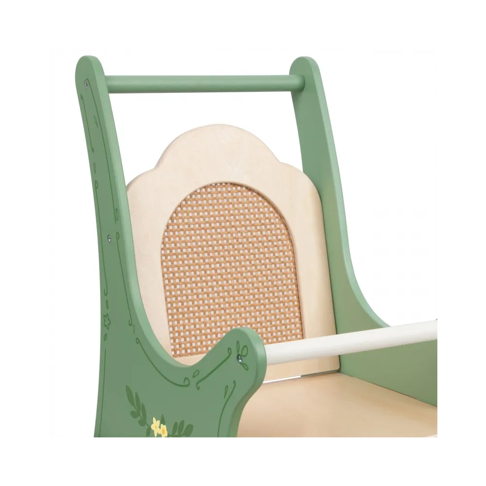 CLASSIC WORLD Drewniany Wózek Vintage dla Lalek