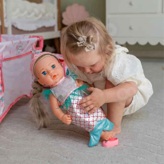 Łóżeczko dla lalki do zabawy