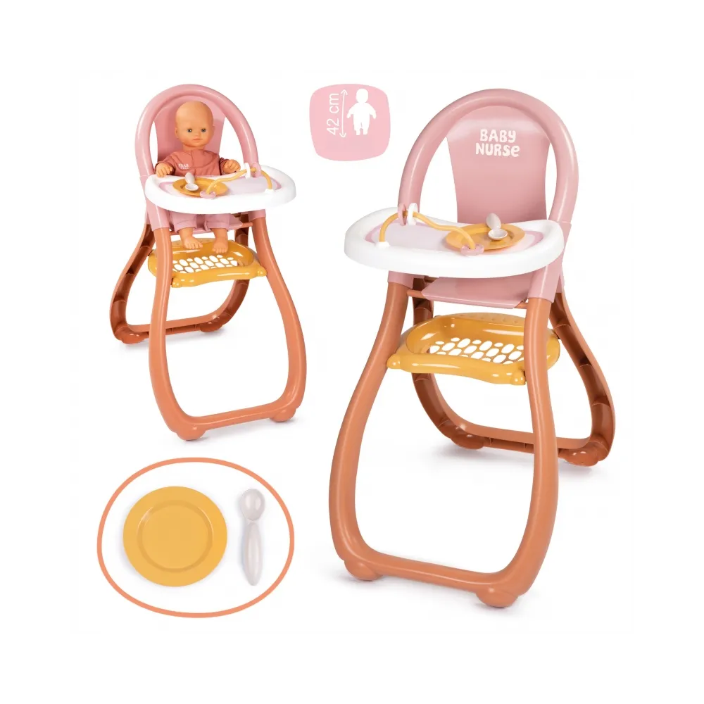 SMOBY Baby Nurse krzesełko do karmienia