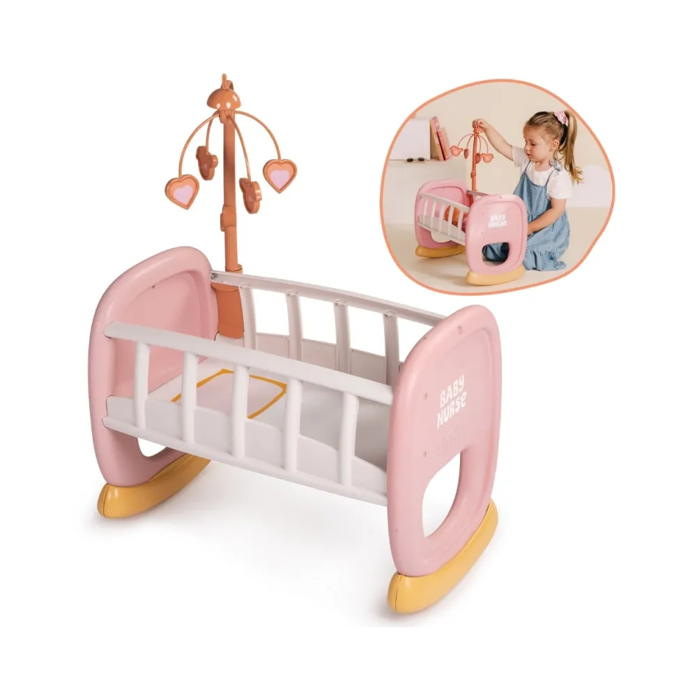 SMOBY Baby Nurse Kołyska z karuzelką