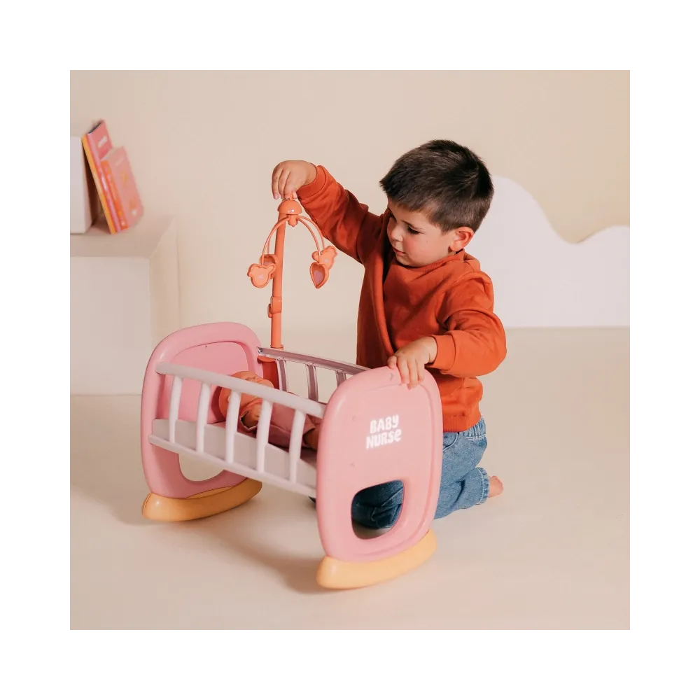 SMOBY Baby Nurse Kołyska z karuzelką