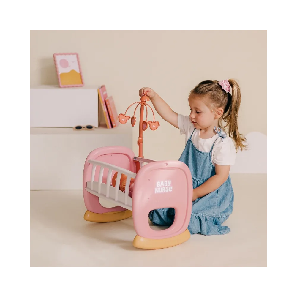 SMOBY Baby Nurse Kołyska z karuzelką