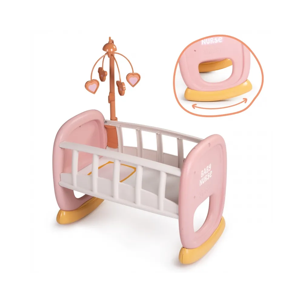 SMOBY Baby Nurse Kołyska z karuzelką