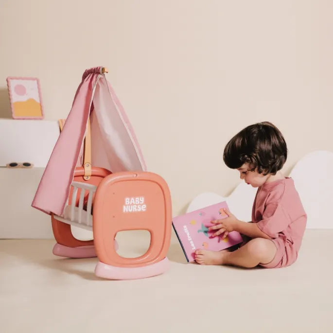 Bezpieczna kołyska do zabawy z lalkami dla dzieci