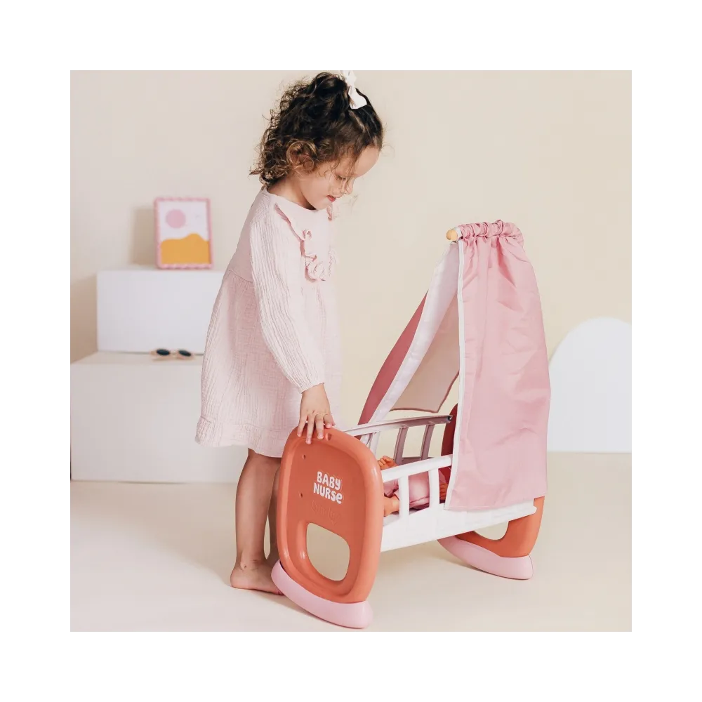 Smoby Baby Nurse Kołyska z Baldachimem