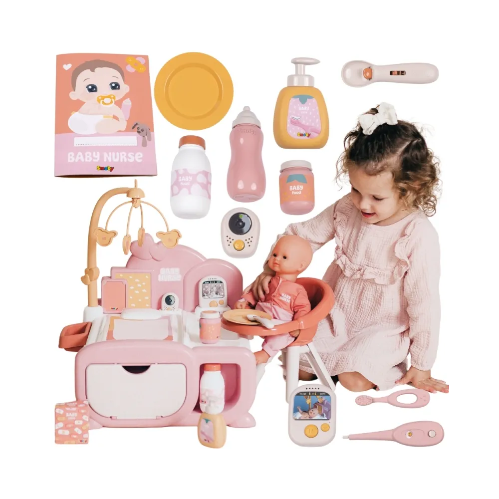 SMOBY Baby Nurse Elektroniczny Kącik Opiekunki