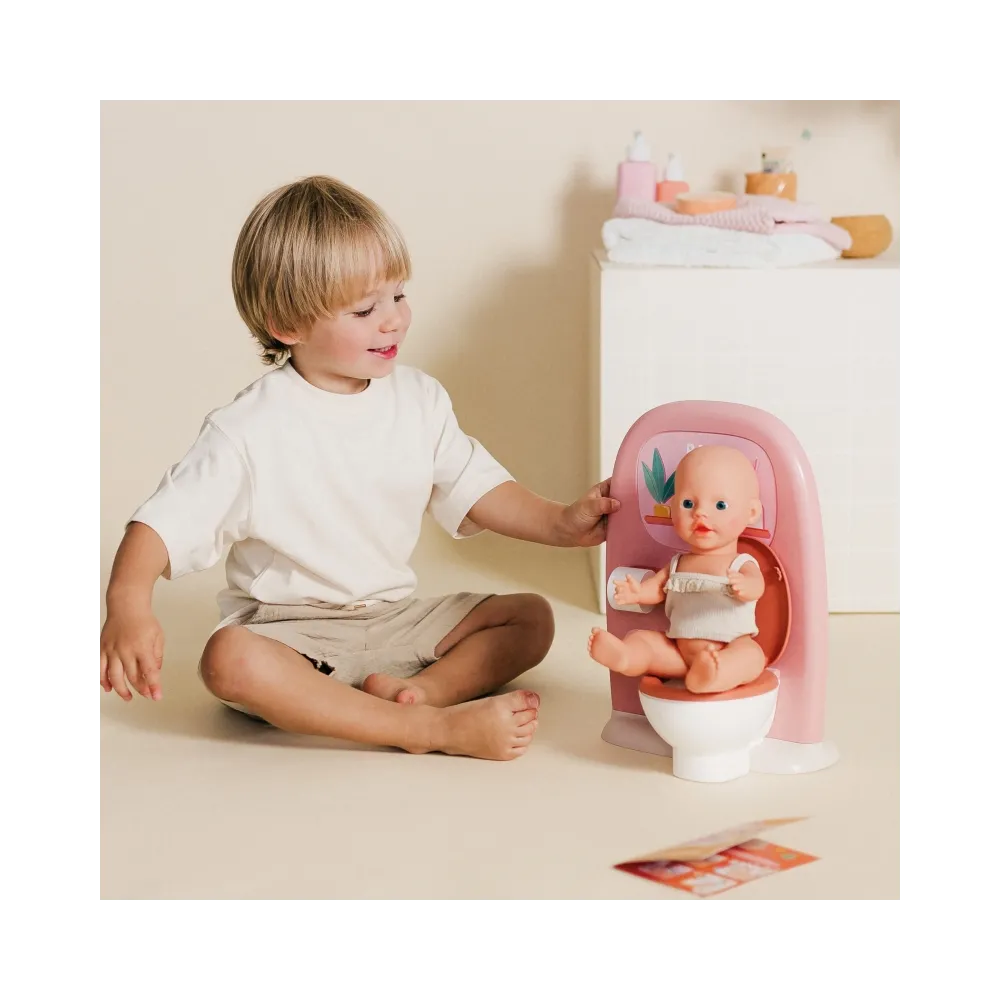 SMOBY Baby Nurse - Dwustronna toaleta Dla lalki 42 cm