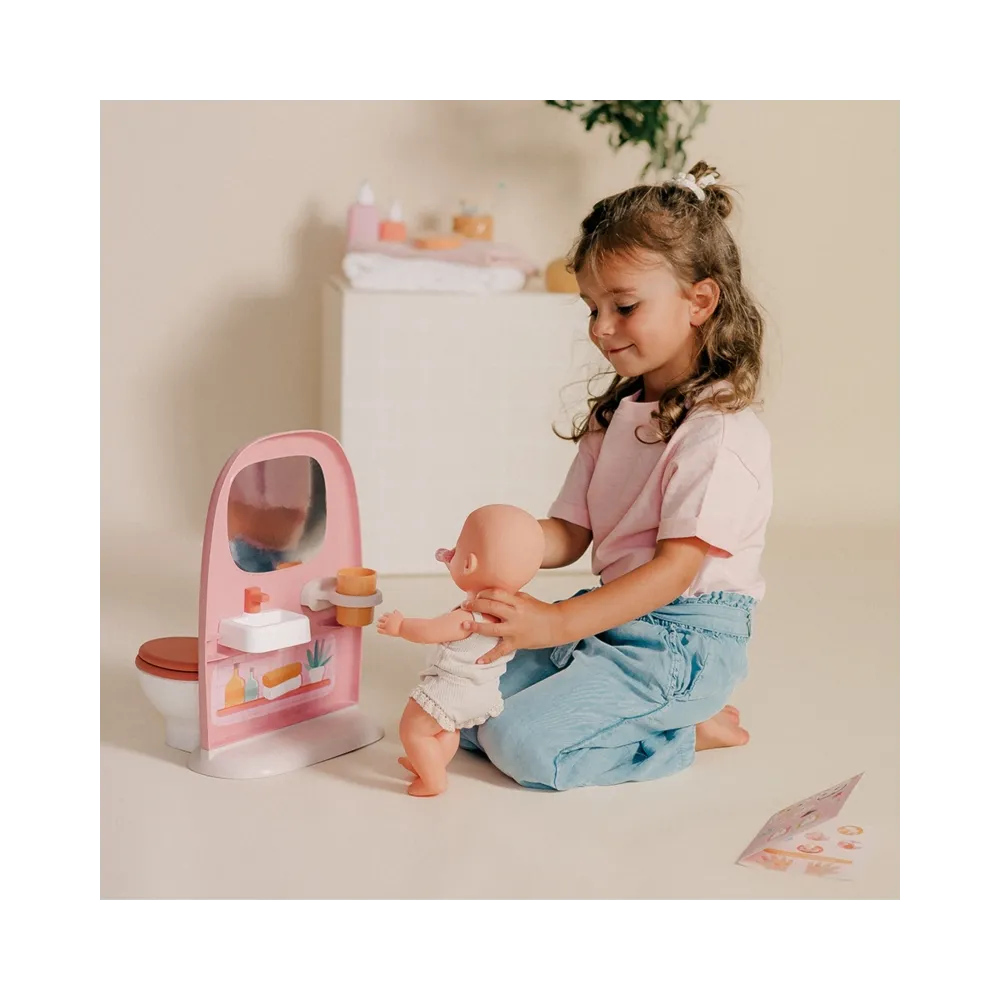 SMOBY Baby Nurse - Dwustronna toaleta Dla lalki 42 cm