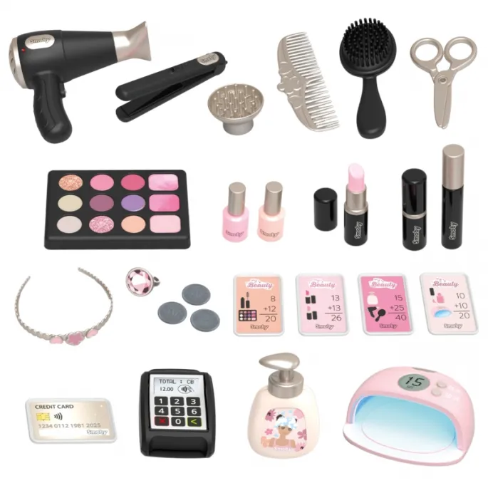Kolorowe kosmetyki dla małych miłośniczek mody.