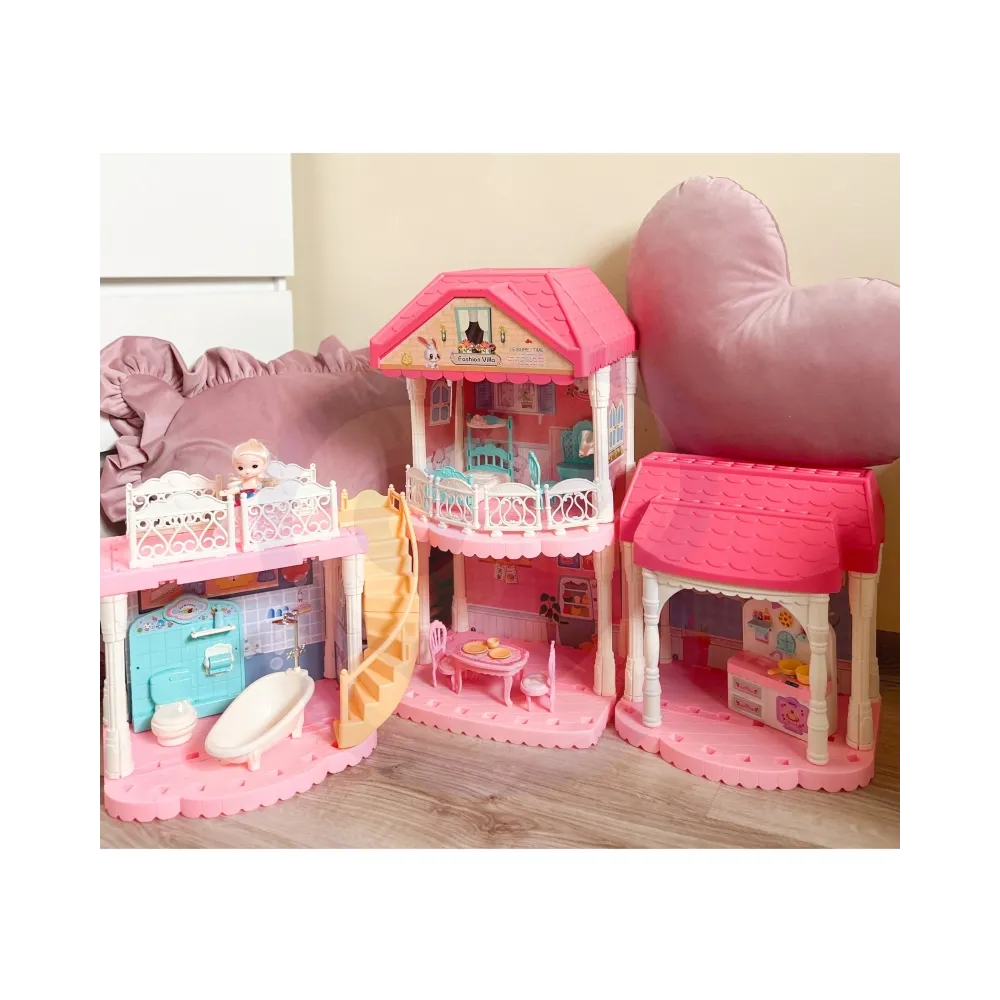 WOOPIE Domek dla Lalek CASTLE VILLA XXL