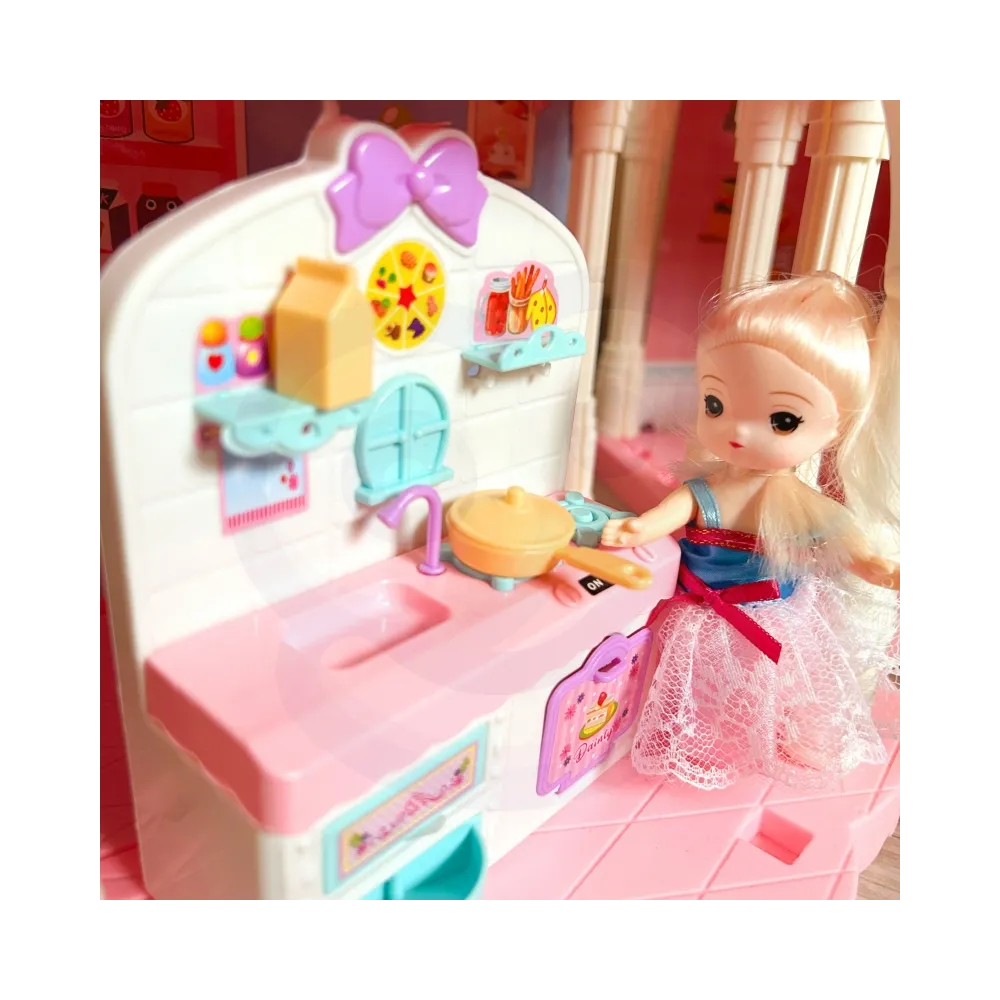 WOOPIE Domek dla Lalek CASTLE VILLA XXL